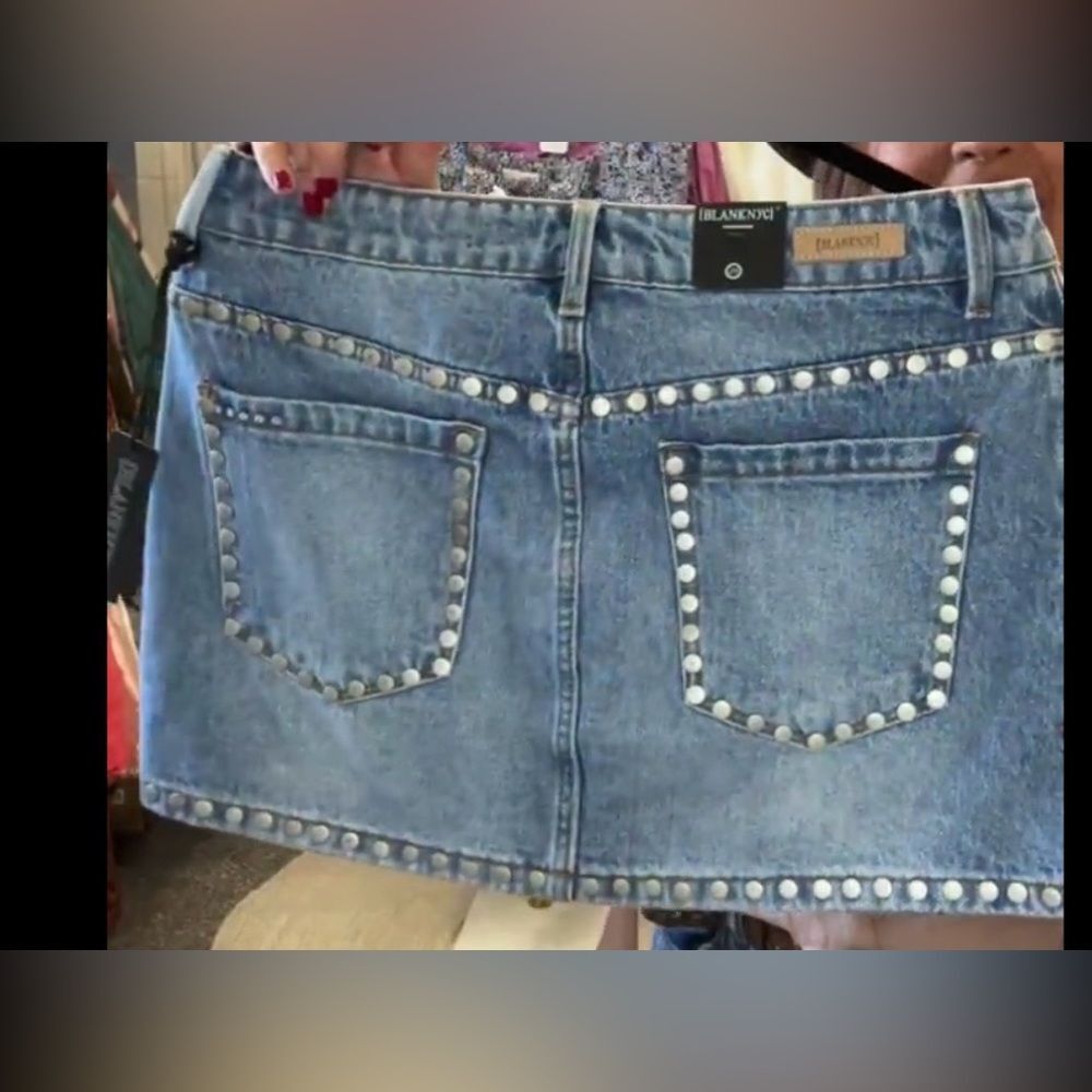 BLANKNYC
Studded Denim Mini Skirt - Picture 9 of 11